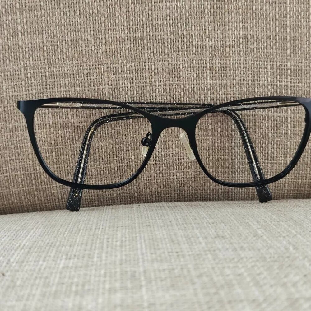 Converse Eyeglasses Frame Black A220 47[]19 135 Glasses Metal Frame Unisex - Picture 6 of 11